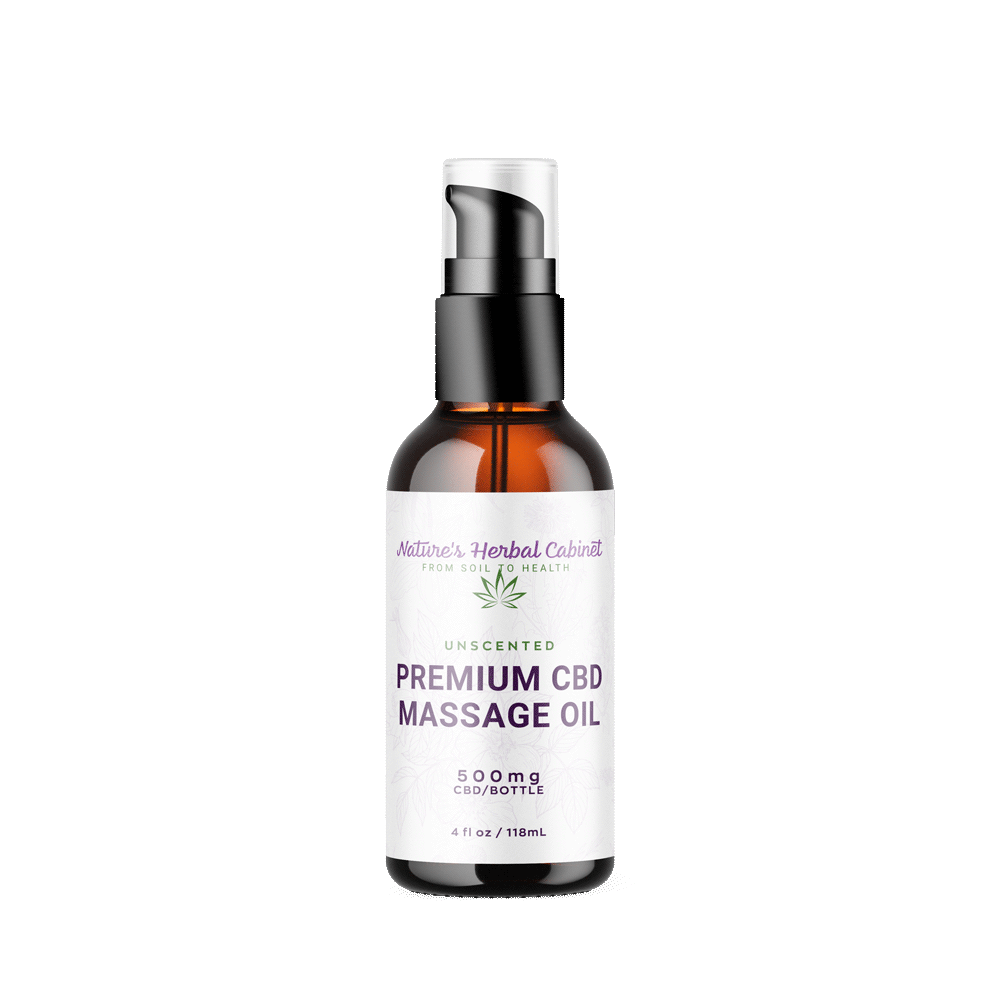 Full Spectrum CBD & THC Massage Oil