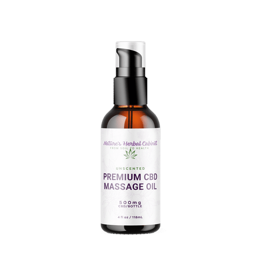 Full Spectrum CBD & THC Massage Oil